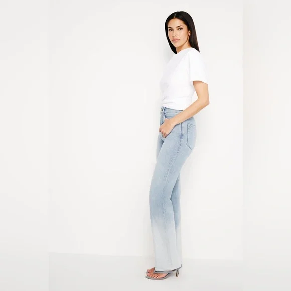 Good American Good Boy Straight Jeans Size 31 - Picture 3 of 12